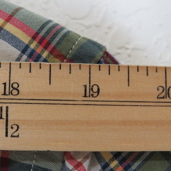 American Living* Men's‎ Short Sleeve Button Down Curved Hem Pocket Shirt~ Large - Picture 5 of 10